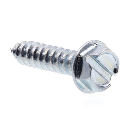 Prime-Line Sheet Metal Screw Self-Tap Hex Wash Head Sltd Dr No. 8 X 3/4in Zinc Plated Steel 50PK 9025172